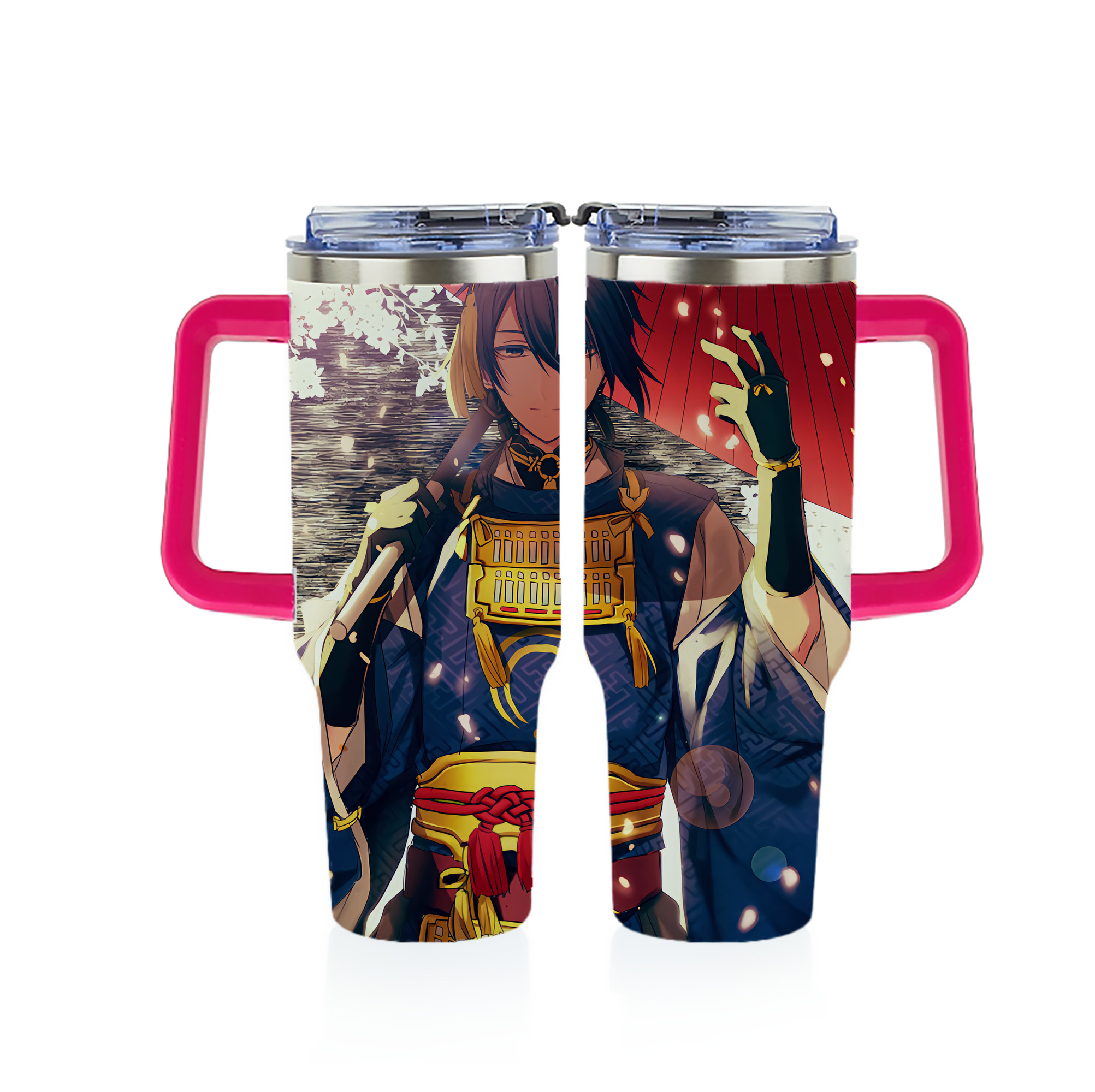 （画像用） 刀剣乱舞 Touken Ranbu 1200ｍLフルプリント車用タンブラー